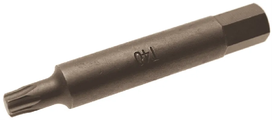 BGS Bit, lang | Antrieb Außensechskant 12,5 mm (1/2") | T-Profil (für Torx) T40 – 4246-T40