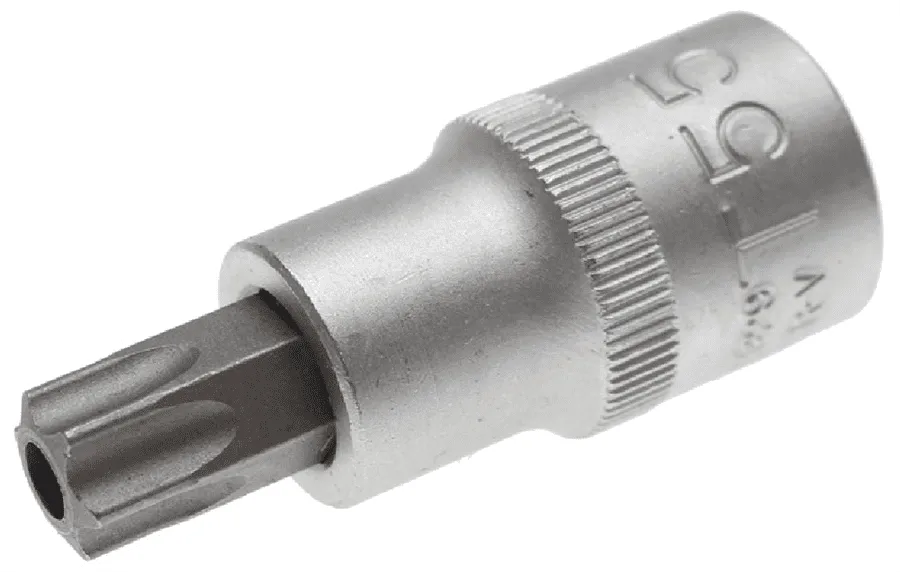 BGS Bit-Einsatz | 12,5 mm (1/2") | T-Profil (für Torx) mit Bohrung T55 – 4329