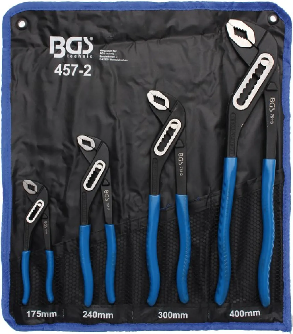 BGS Wasserpumpenzangen-Satz | 4-tlg. – 457-2