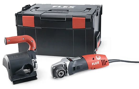 FLEX Satiniermaschine BBE 14 3 110 230V 471097 Bürstmaschine TRINOFLEX