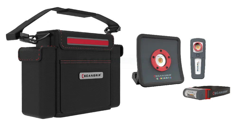 SCANGRIP I Match 2 Minimatch Multimatch R DETAILING KIT ESSENTIAL 49.0220 in Tasche