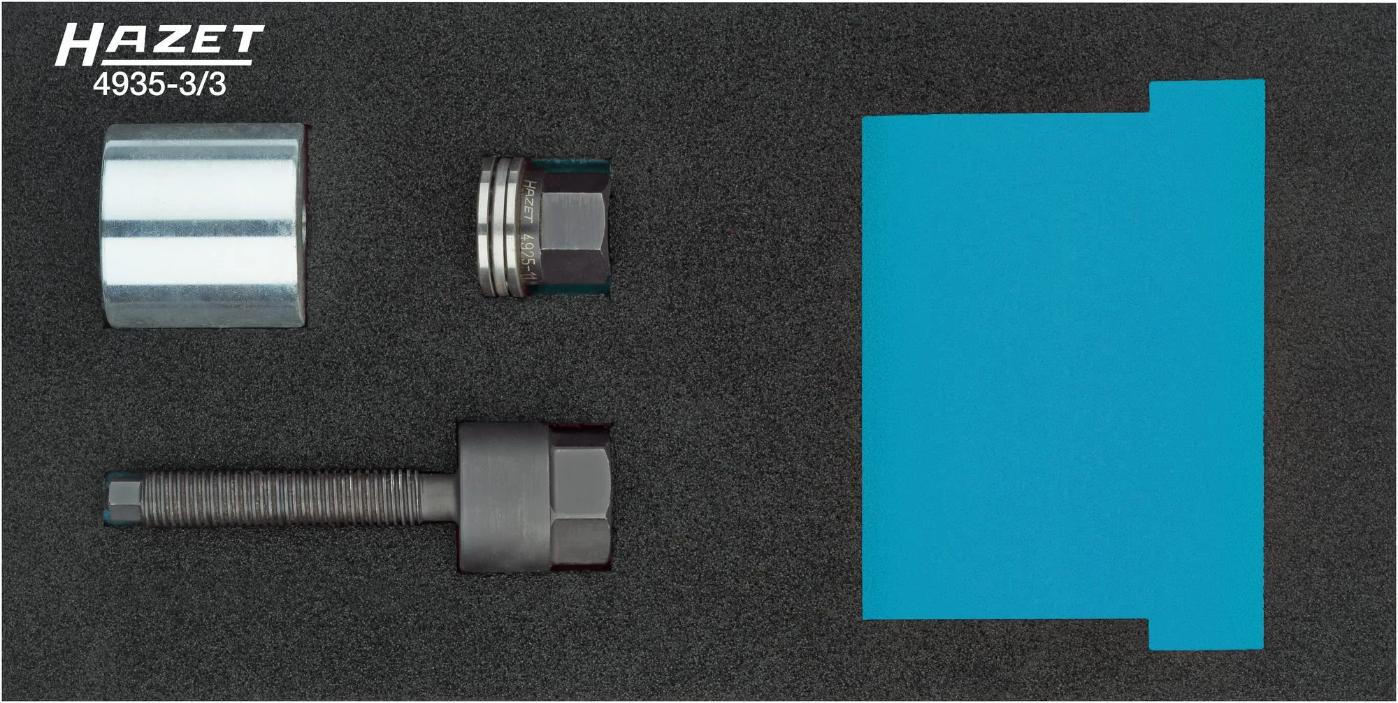 HAZET Radnaben Betätigungswerkzeug-Satz 3-teilig 4935-3/3