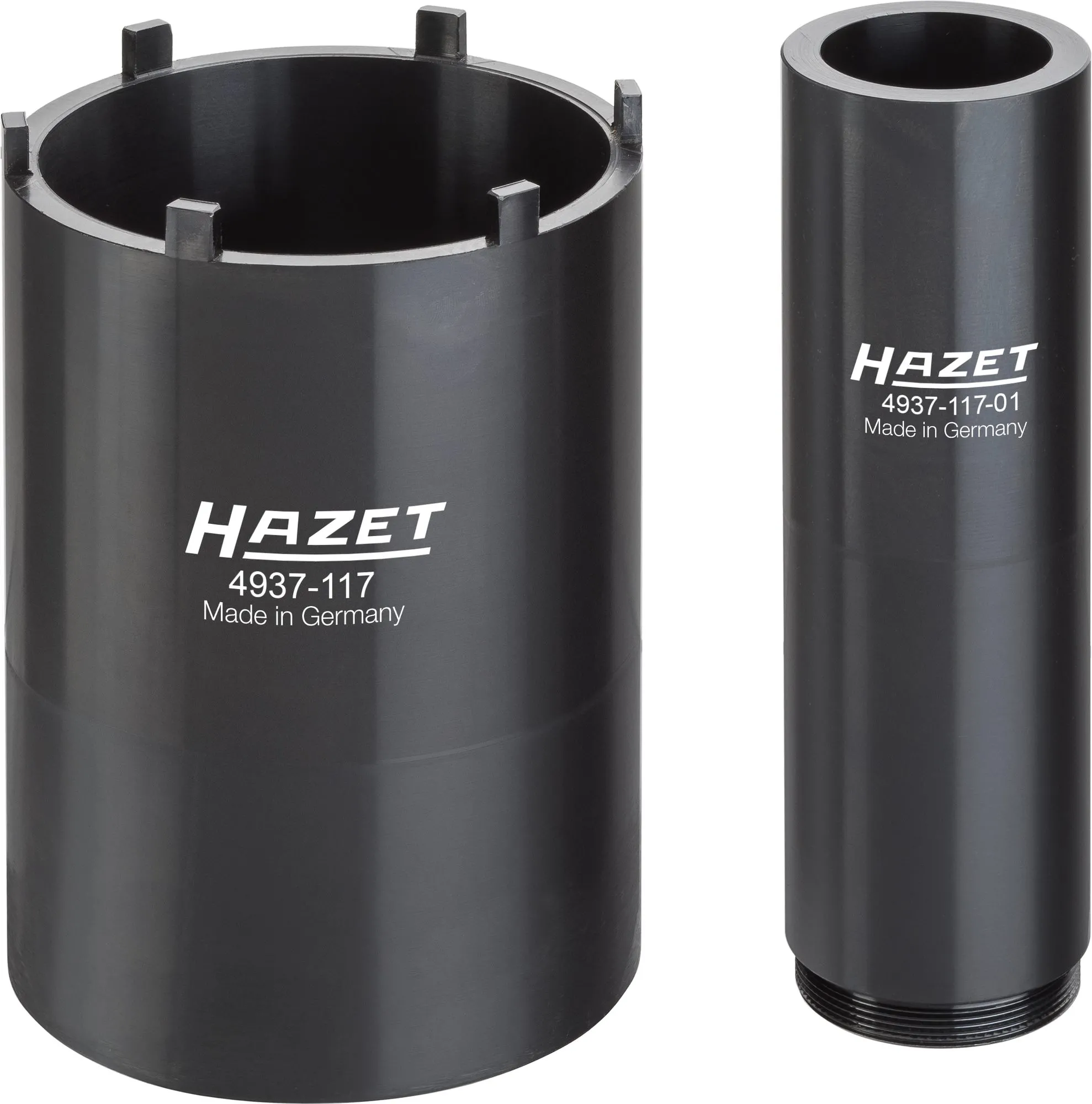 HAZET Nkw Zapfenschlüssel-Satz Vierkant hohl 20mm 3/4 Zoll 2-teilig 4937-117/2