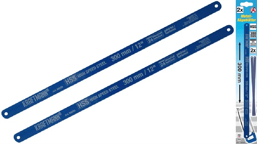 BGS DIY HSS-Metall-Sägeblatt-Satz | 13 x 300 mm | 2-tlg. – 50335