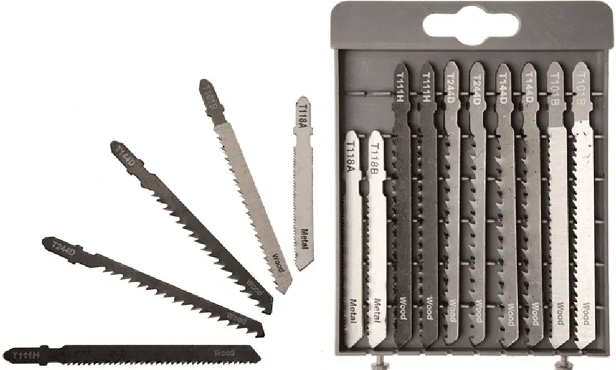 BGS DIY Stichsägeblatt-Set, 10-tlg.