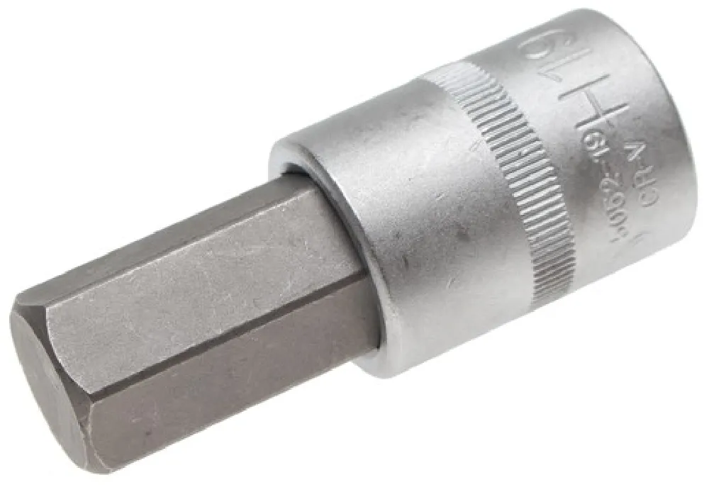 BGS Bit-Einsatz | 12,5 mm (1/2") | Innensechskant 19 mm – 5052-19