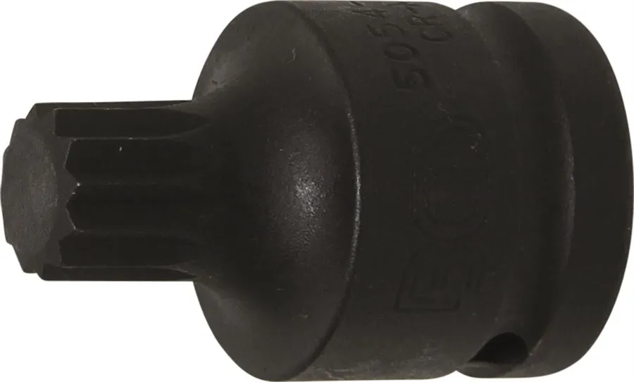 BGS Kraft-Bit-Einsatz | 20 mm (3/4") | Innenvielzahn (für XZN) M18 – 5054-M18
