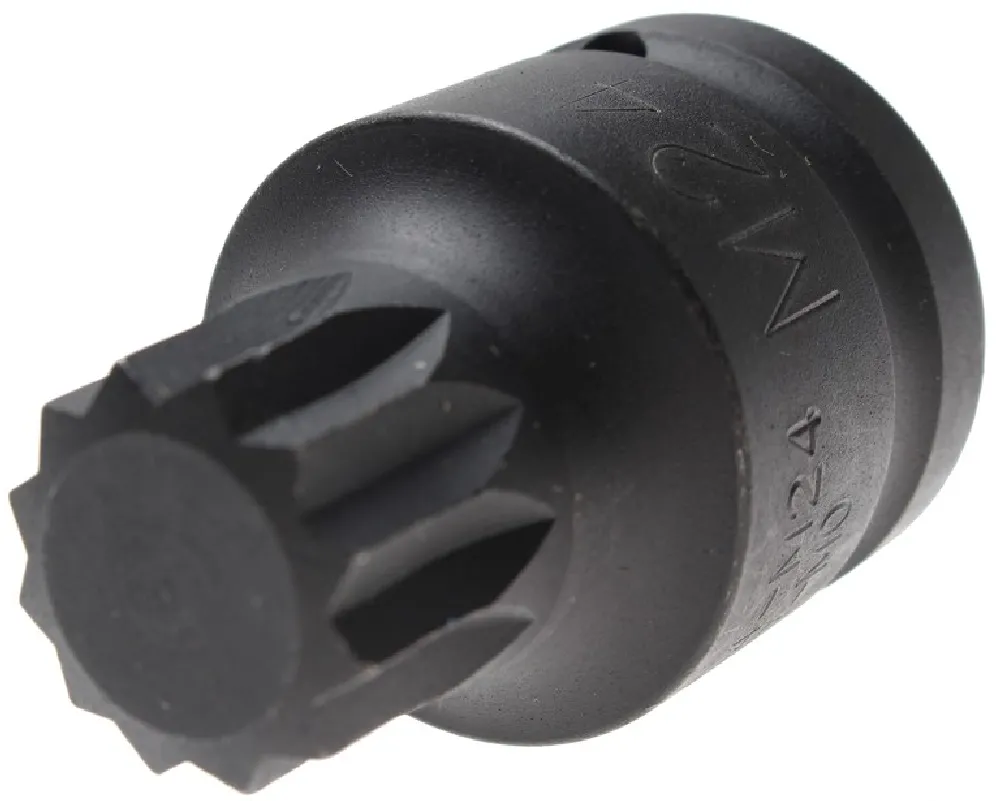 BGS Kraft-Bit-Einsatz | 20 mm (3/4") | Innenvielzahn (für XZN) M24 – 5054-M24