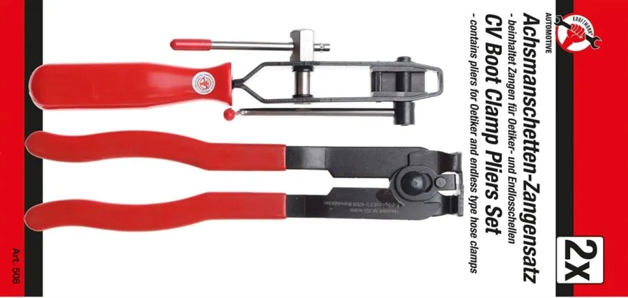 BGS DIY Achsmanschetten-Zangen-Satz | 2-tlg. – 508