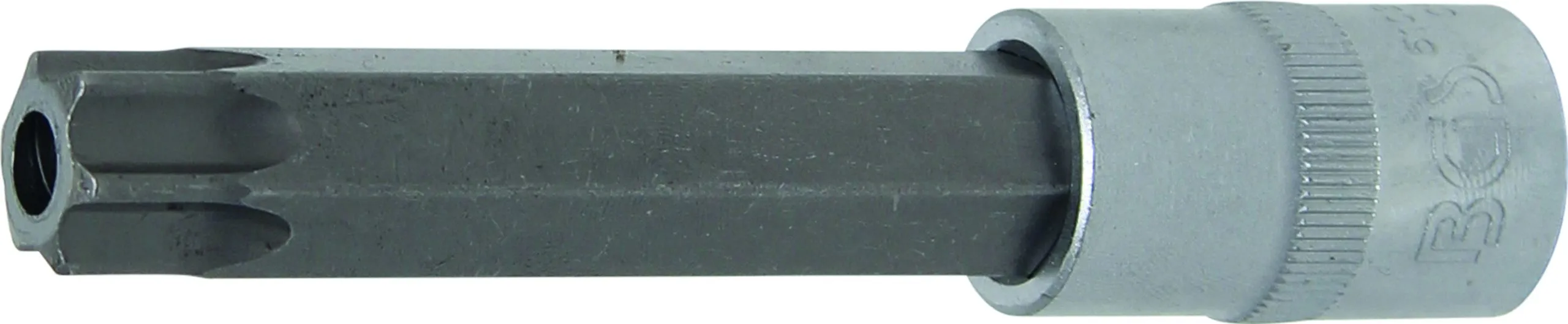 BGS Bit-Einsatz | Länge 110 mm | 12,5 mm (1/2") | T-Profil (für Torx) mit Bohrung T70 – 5103-TB70