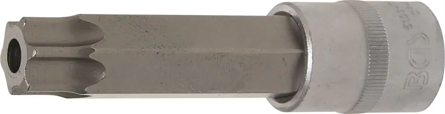BGS Bit-Einsatz | Länge 110 mm | 12,5 mm (1/2") | T-Profil (für Torx) mit Bohrung T90 – 5103-TB90