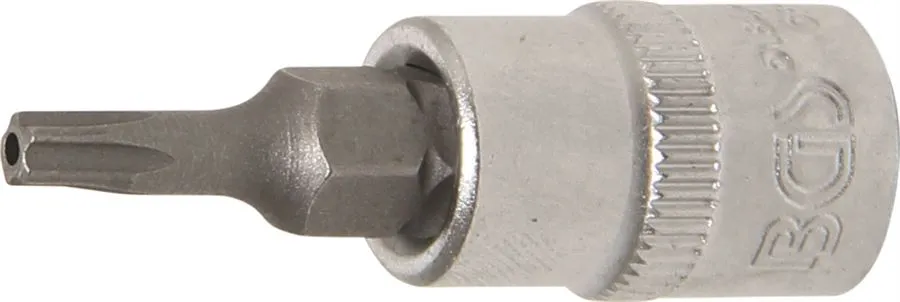 BGS Bit-Einsatz | 6,3 mm (1/4") | TS-Profil (für Torx Plus) mit Bohrung TS15 – 5184-TS15