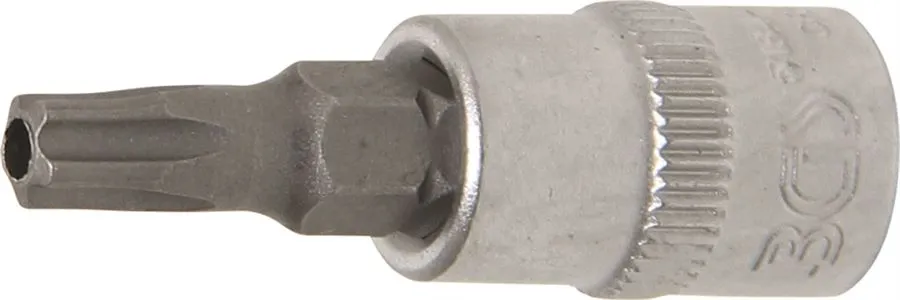 BGS Bit-Einsatz | 6,3 mm (1/4") | TS-Profil (für Torx Plus) mit Bohrung TS27 – 5184-TS27