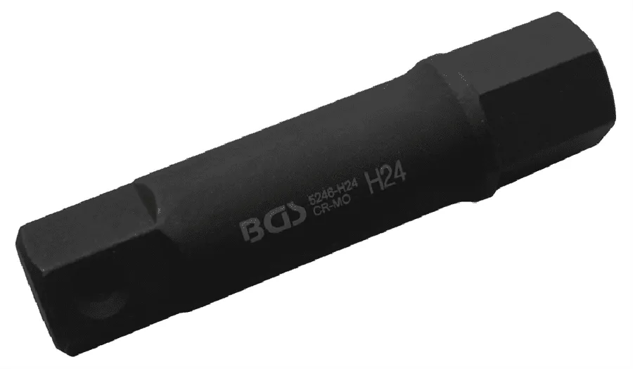 BGS Bit | Länge 100 mm | Antrieb Außensechskant 22 mm | Innensechskant 24 mm – 5246-H24