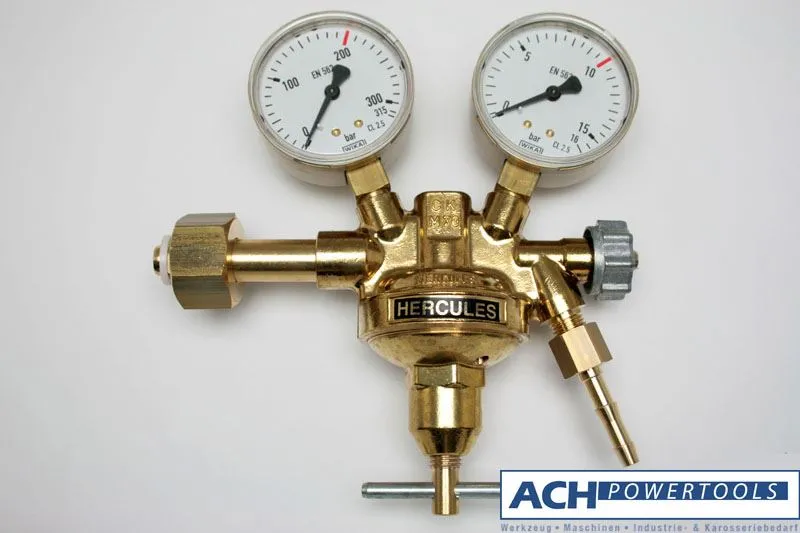 ACH Druckminderer Stickstoff Eingang: 200 bar Ausgang: 0-10 bar 525049