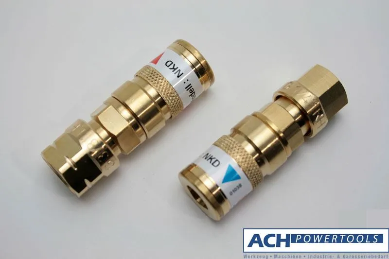 ACH Schnellkupplung Druckminderer N-Serie Sauerstoff Überwurfm. 1/4'' re. 525060