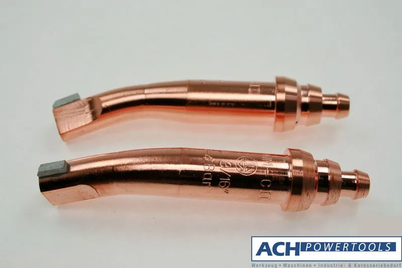 ACH AGNM-C Fugenhobeldüse Gr. 1 gebogen gasemischend Acetylen 525127