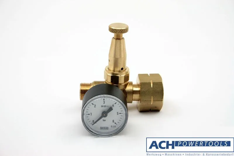 ACH Druckregler bis 33kg-Flaschenanschluss G3/8 Lh 0,5-4bar 525333