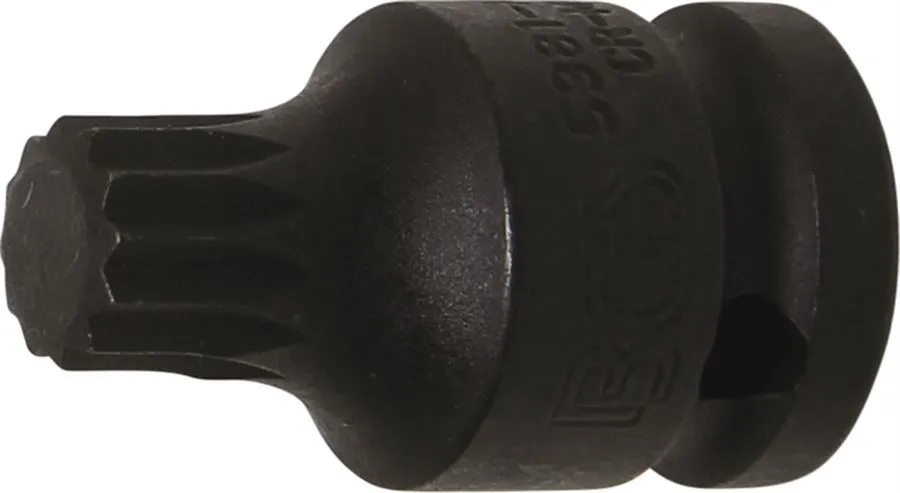 BGS Kraft-Bit-Einsatz | 12,5 mm (1/2") | Innenvielzahn (für XZN) M14 – 5381-M14