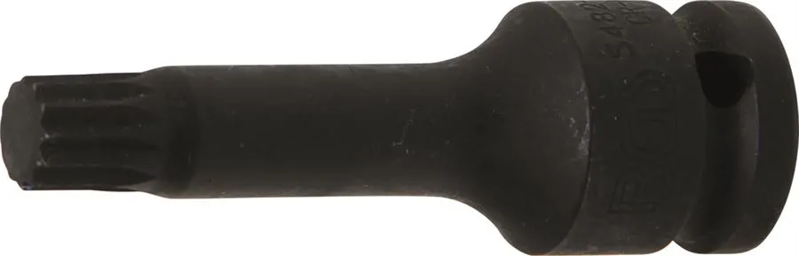 BGS Kraft-Bit-Einsatz | 12,5 mm (1/2") | Innenvielzahn (für XZN) M12 – 5482-M12