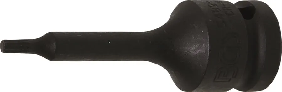 BGS Kraft-Bit-Einsatz | 12,5 mm (1/2") | Innenvielzahn (für XZN) M4 – 5482-M4