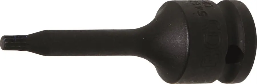 BGS Kraft-Bit-Einsatz | 12,5 mm (1/2") | Innenvielzahn (für XZN) M5 – 5482-M5