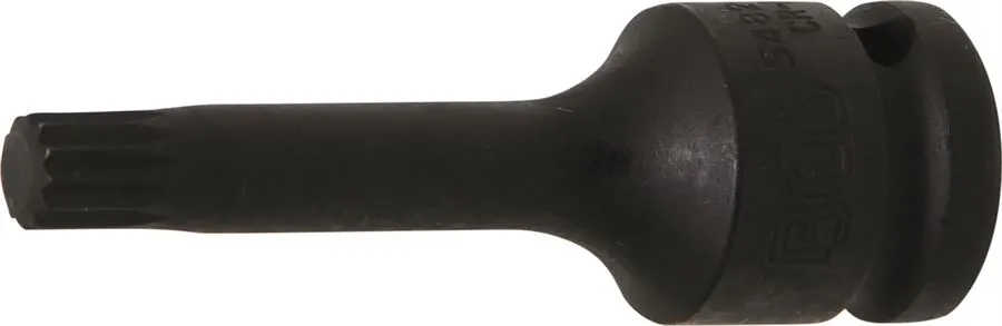 BGS Kraft-Bit-Einsatz | 12,5 mm (1/2") | Innenvielzahn (für XZN) M9 – 5482-M9