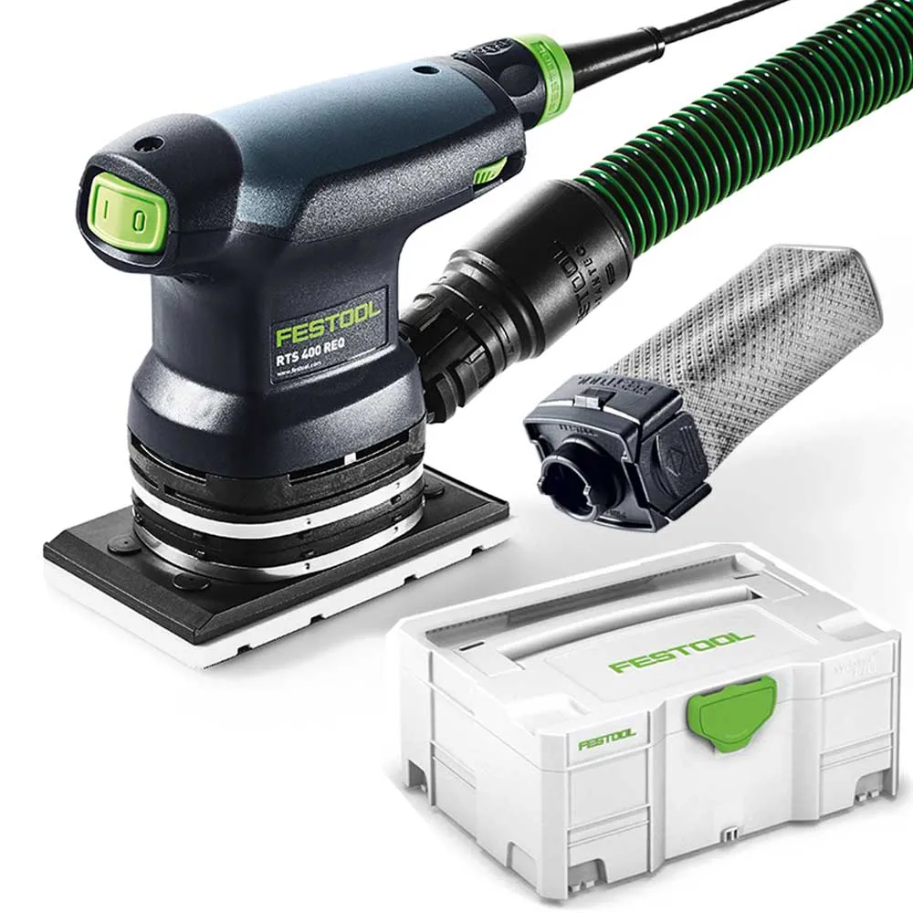 Festool Rutscher RTS 400 REQ Plus 574634 80x130mm im Systainer SYS 2 T-Loc jetzt 576057