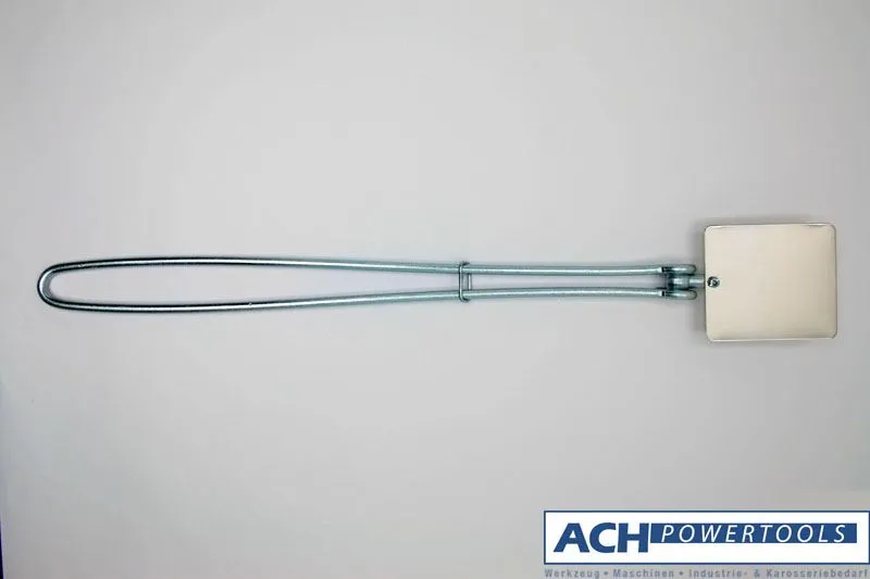 ACH Handschweißspiegel mit Stahlgriff starr mit Spiegel 80x70x1,5 mm 618000