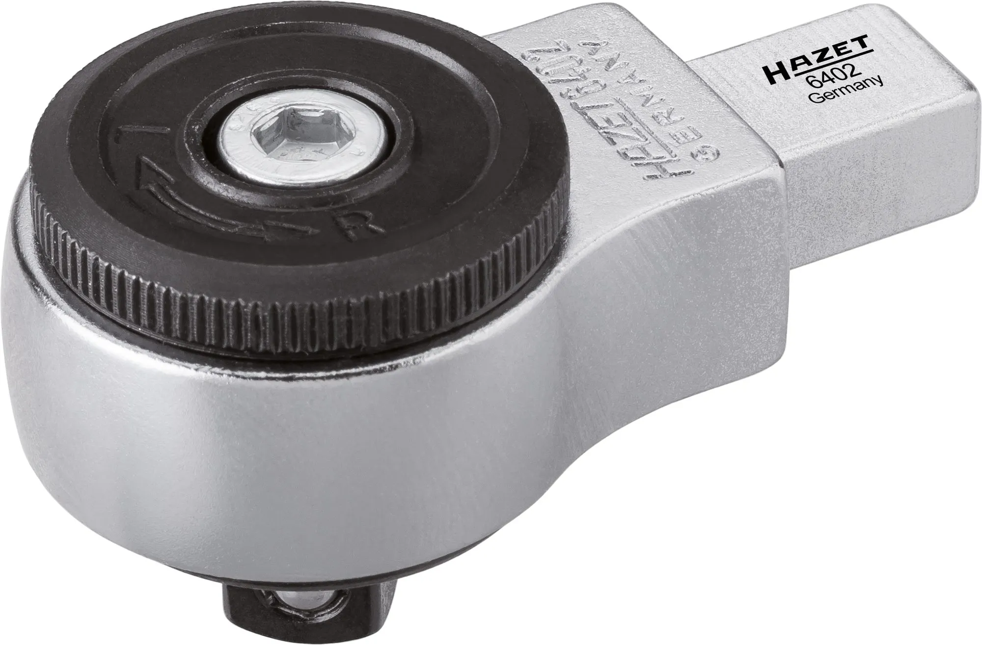 HAZET Einsteck-Umschaltknarre 9x12mm Vierkant massiv 10mm 3/8 Zoll 6402