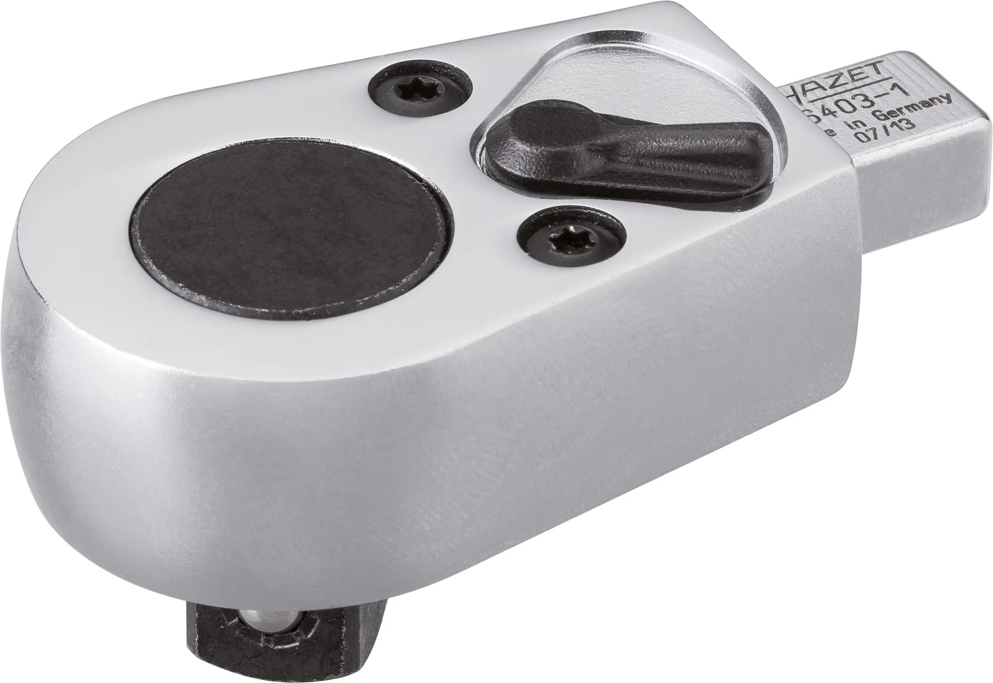 HAZET Einsteck-Umschaltknarre 9x12mm Vierkant massiv 12,5mm 1/2 Zoll 6403-1