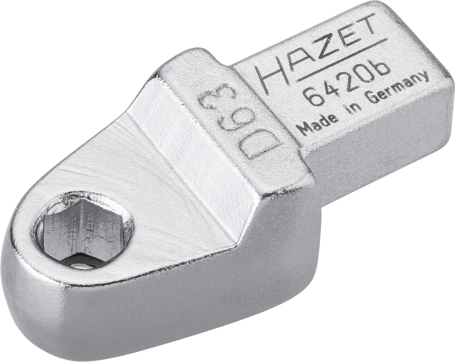 HAZET Einsteck-Halter für Bits 9x12mm Sechskant hohl 6,3 1/4 Zoll 6420B