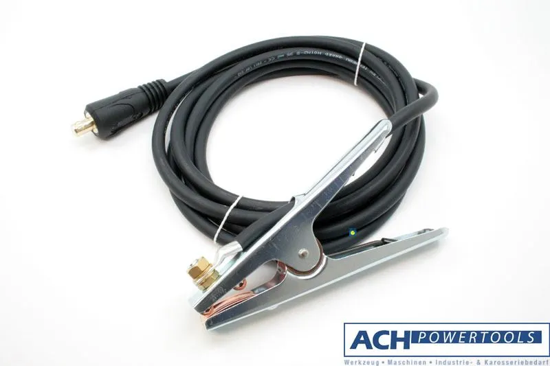 ACH Massekabel NEOPREN mit FIX Klemme 160 A 16 mm² Dorn 9 mm 4 m 651602