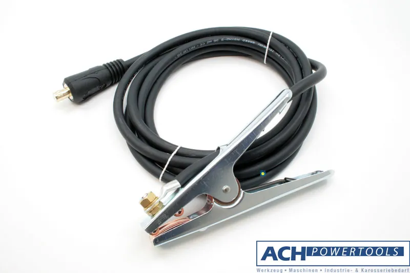 ACH Massekabel NEOPREN mit FIX Klemme 600 A 95 mm² Dorn 13 mm 3 m 659501