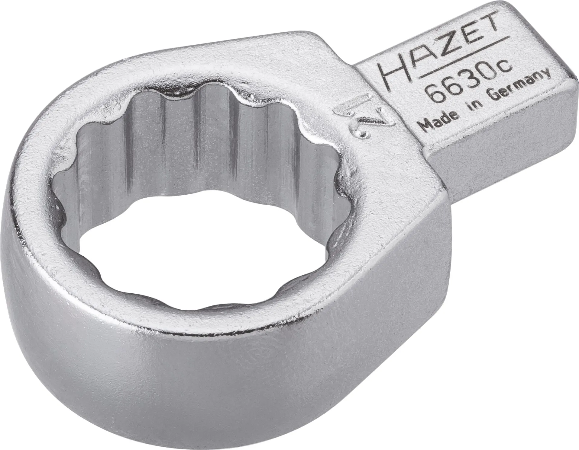 HAZET Einsteckringschlüssel 21mm 9x12mm Doppel Sechskant Tractionsprofil 6630C-21