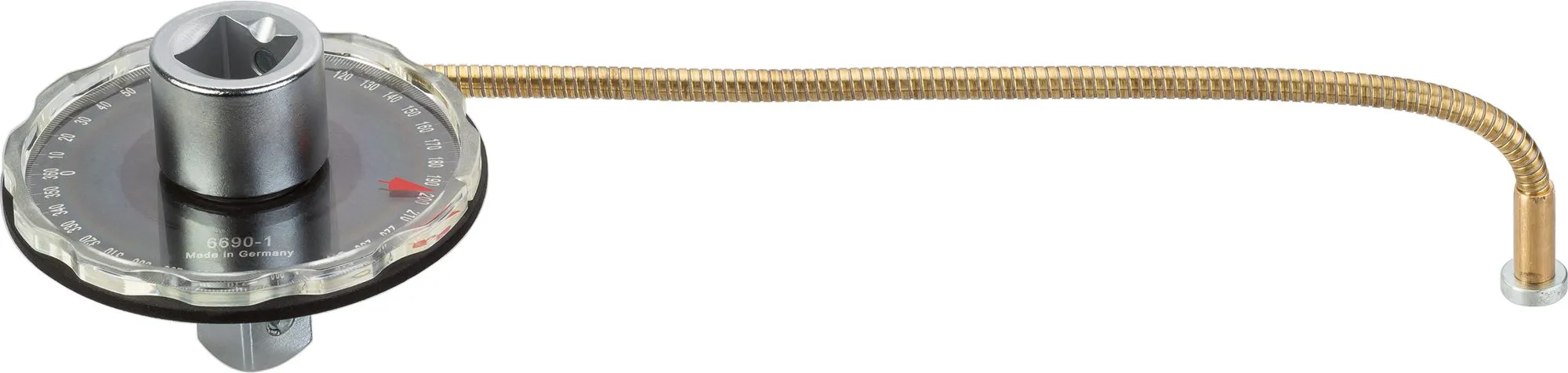 HAZET Mechanische Winkelscheibe 20mm 3/4 Zoll Vierkant massiv 20mm 3/4 Zoll 6690-1