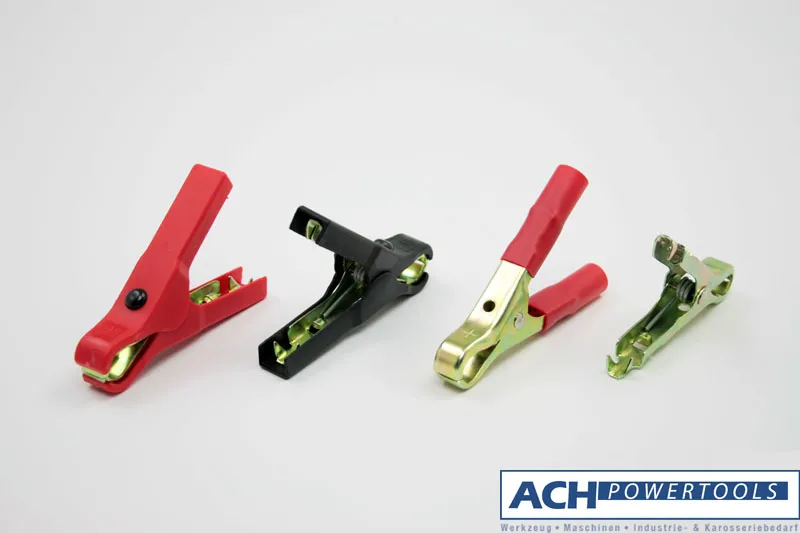 ACH Batterieklemmen 40 A schwarz Griff isoliert 690210