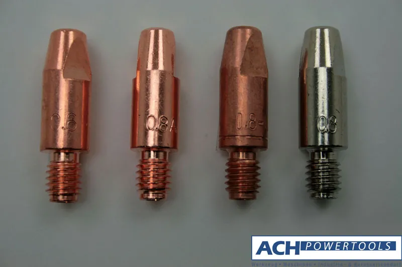 ACH Stromdüse aus E-Kupfer Bohrung 1,2 mm M6x28 mm Brenner Typ 25 - 600 700412