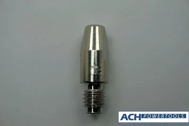 ACH Stromdüse vernickelt Bohrung 0,8 mm M8x30 mm Brenner Typ 36 - 600 700445