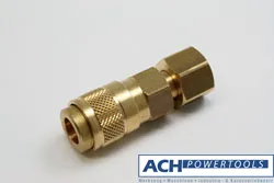 ACH Schnellkupplung NW 5 mit Überwurfmutter 3/8'' re. neutral 700522