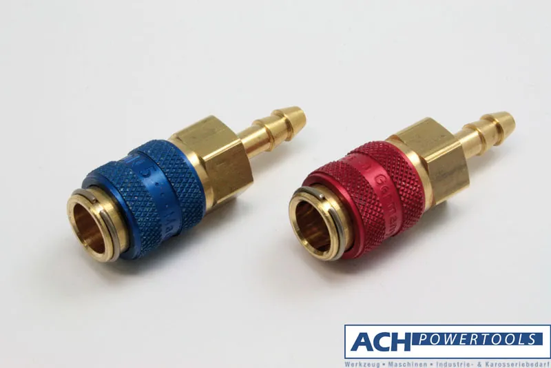 ACH Kupplung NW 5 mit Tülle 5 mm blau 700526