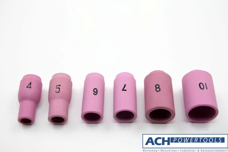 ACH Keramik Gasdüse für Typ 9/20 Länge 30 mm 13N13 Gr.10 Öffnung Ø 15,7 mm 701005