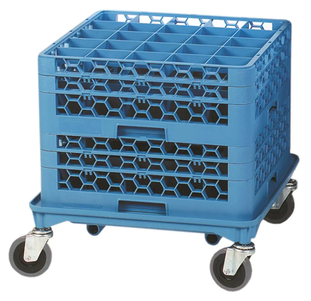 Korbtransportwagen ohne Griff, ohne Körbe Kunststoff