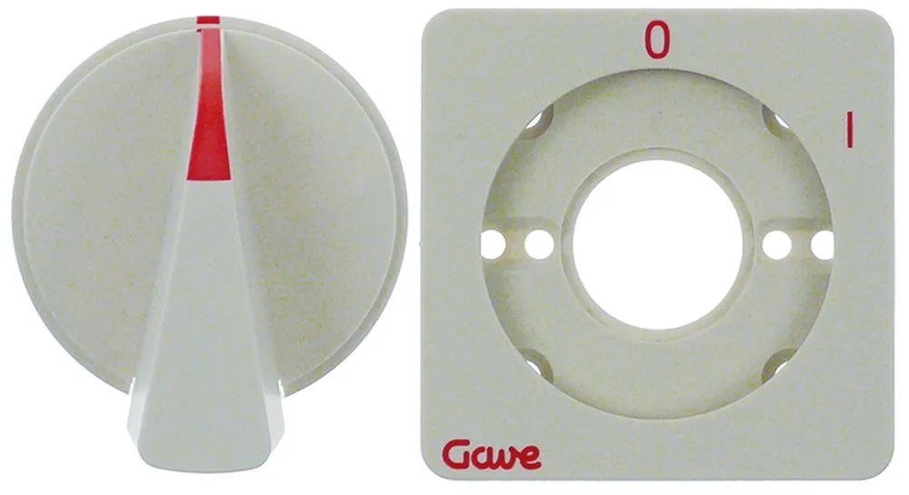 Movilfrit Blende Abmaße 65x65mm mit Knebel ø 47mm 0-1