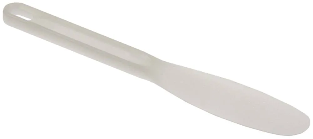 Franke Spachtel mit Schlitzen weiß Kunststoff