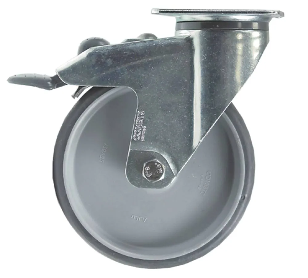 Blanco Lenkrolle mit Totalfeststellerø 125mm mit Totalfeststeller 30