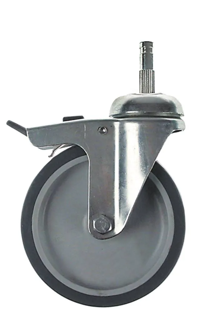 Mastro Lenkrolle für IFD0001-MN mit Totalfeststellerø 125mm ø10x38mm