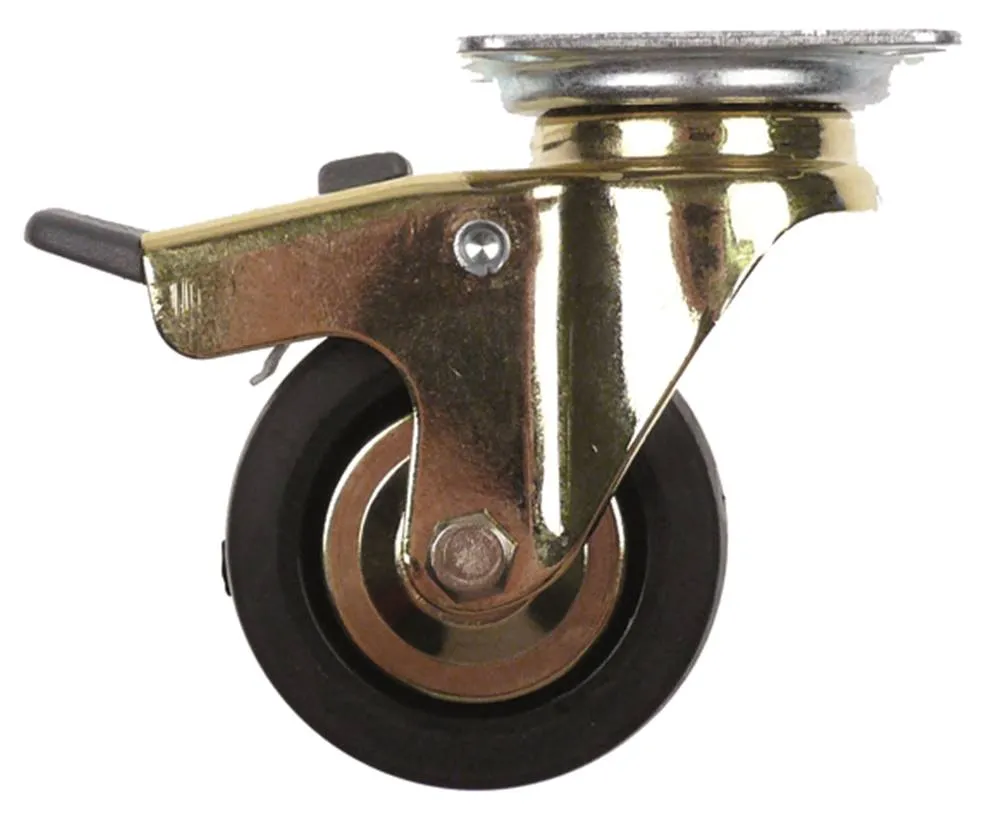 Tecfrigo Lenkrolle mit Totalfeststellerø 60mm 60x60mm Breite 22mm 22mm