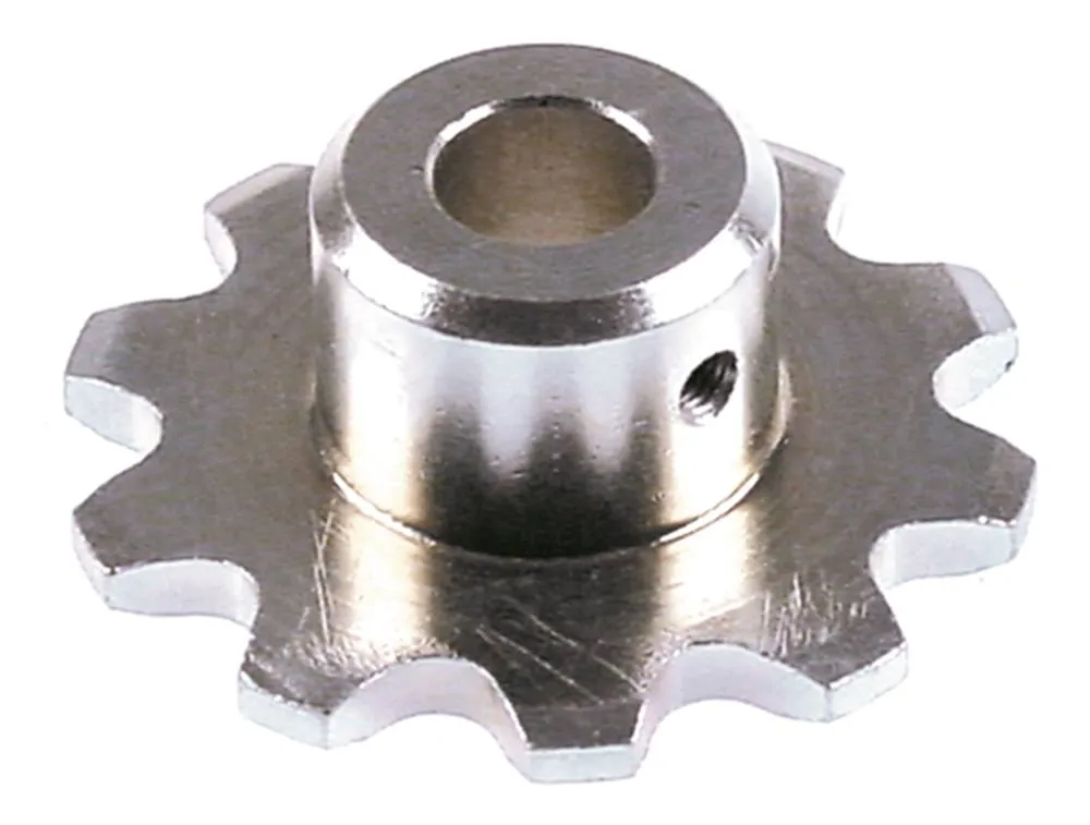 INOKSAN Zahnrad 10 Zähne ø 63mm für Achse 14mm Edelstahl 30mm Nabe