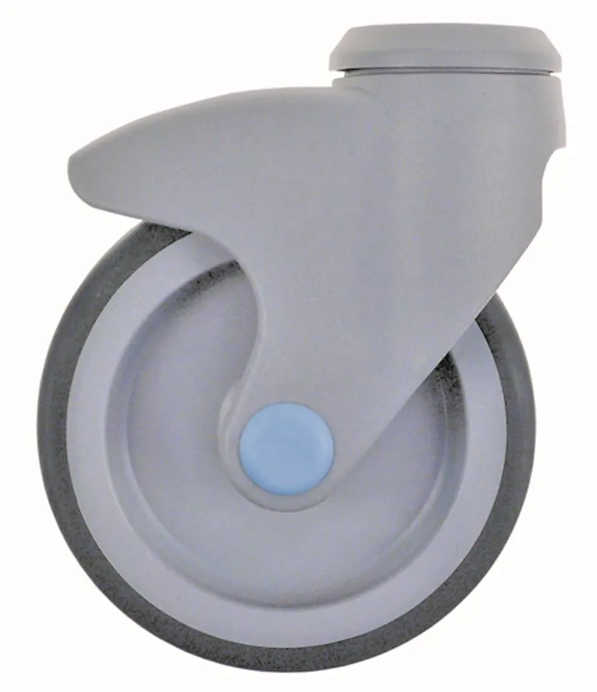 Lenkrolle Befestigung Rückloch Breite 30mm ø 100mm Polypropylen 30mm